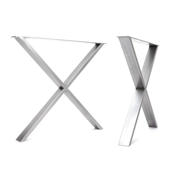 X - Frame Industrial Dining Legs