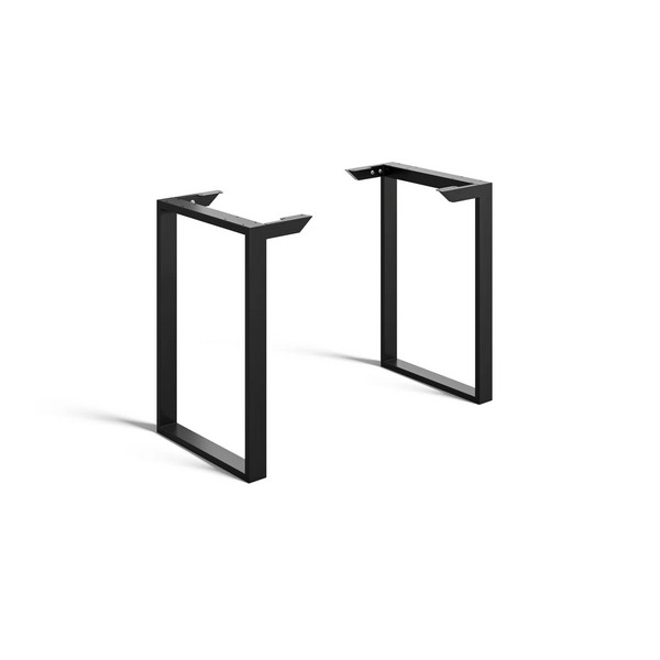 Square Industrial Legs - Black