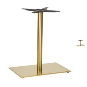 Madras Brass Single Pedestal Table Bases