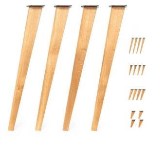 Tapered Oak Table Desk Table Legs