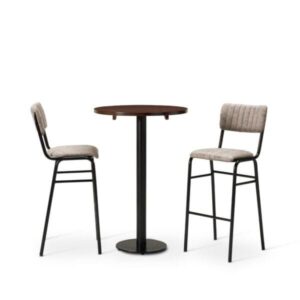 Bourbon Commercial Bar Tables with Barstools