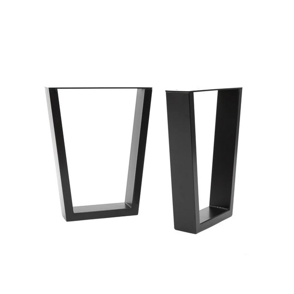 V-Frame Industrial Legs - Bench - Black