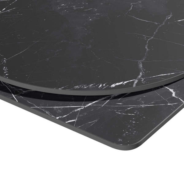 Tuff Top – Porcelain Table Tops - Black Calacatta