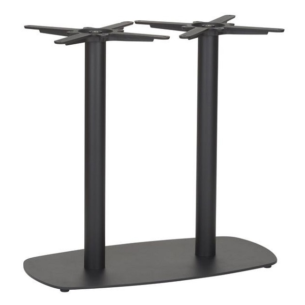 Vega Twin Rectangular Table Base - Dining Height