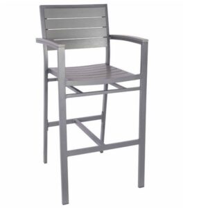 Villa Outdoor High Stools with Arms