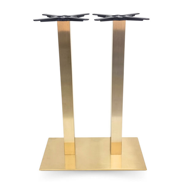 Cava Twin Champagne Gold Base - Poseur Height