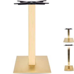 Champagne Gold Table Bases - Square