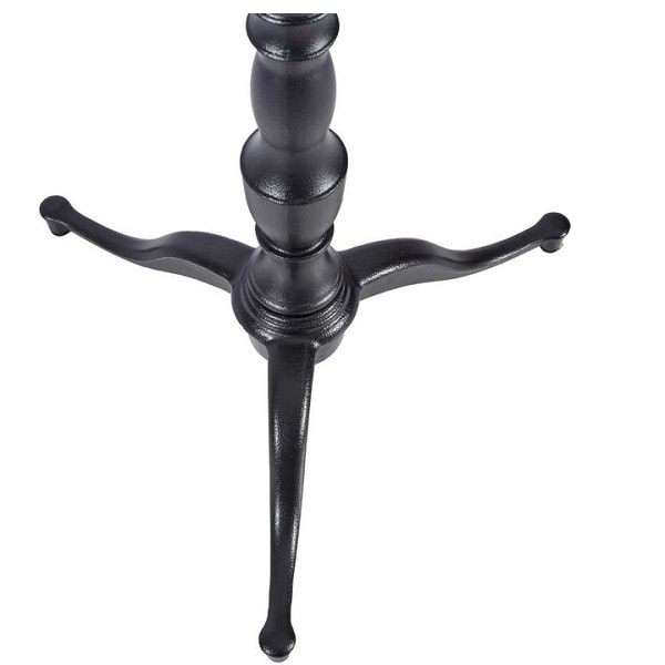 Queen Anne 580 - 3 Leg Pedestal Cast Iron Table Leg - Detailed