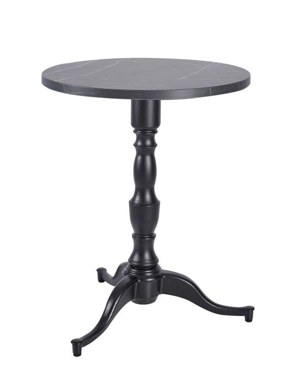 Queen Anne 580 - 3 Leg Pedestal Cast Iron Table Leg with top