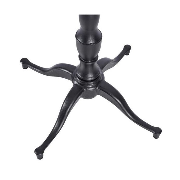 Queen Anne 480 4 Leg Cast Iron Pedestal Table Legs - Detailed