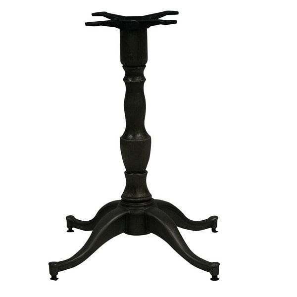 Queen Anne 480 4 Leg Cast Iron Pedestal Table Legs - Dining Height