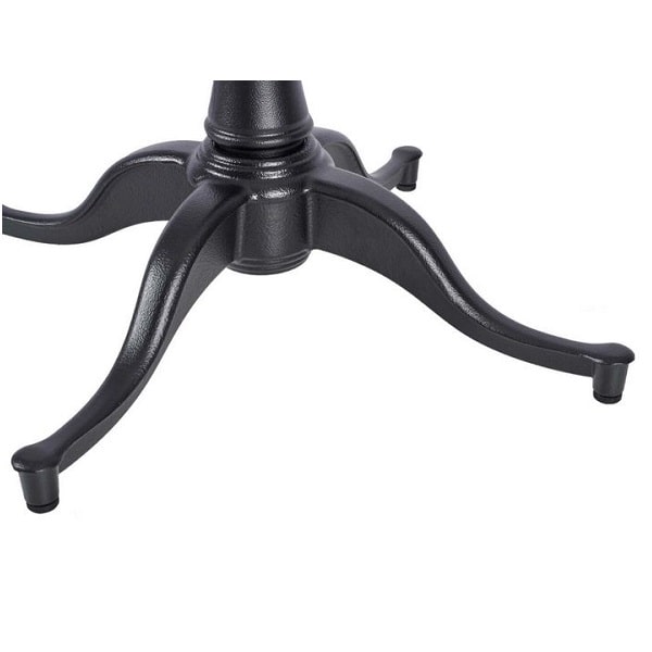 Queen Anne 480 4 Leg Cast Iron Pedestal Table Legs - Detailed