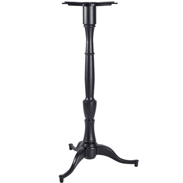 Queen Anne 580 - 3 Leg Pedestal Cast Iron Table Leg - Bar Height