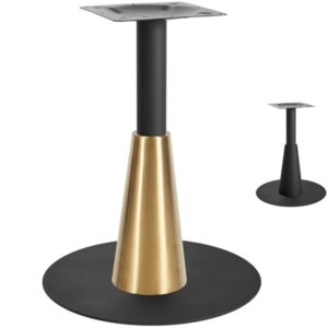 Ares Large Black Table Bases