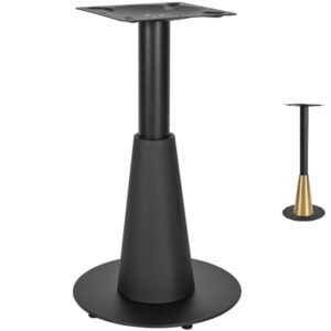Ares Small Round Black Table Base