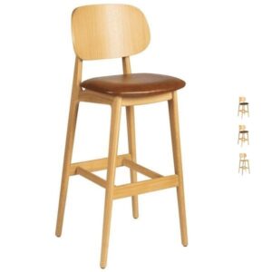 Relish Natural Oak Bar Stools
