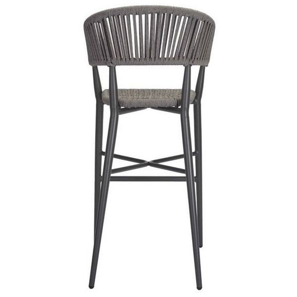 Madrid Outdoor High Stools - Back View