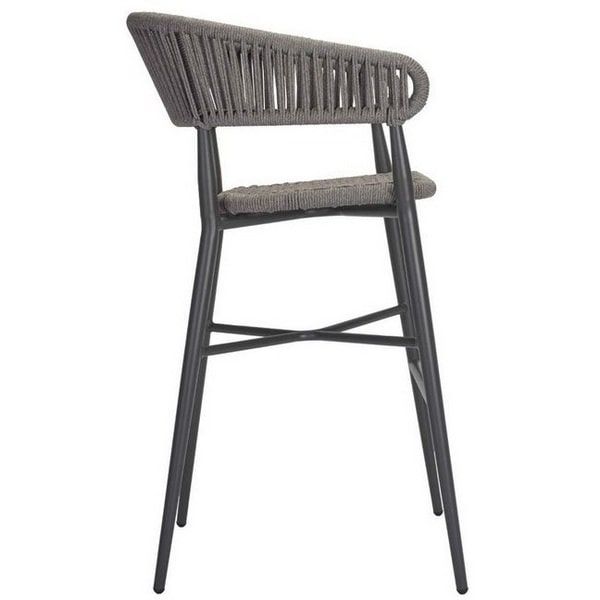 Madrid Outdoor High Stools -Side View