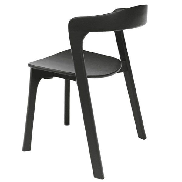 Nina Oak Wooden Stacking Chairs