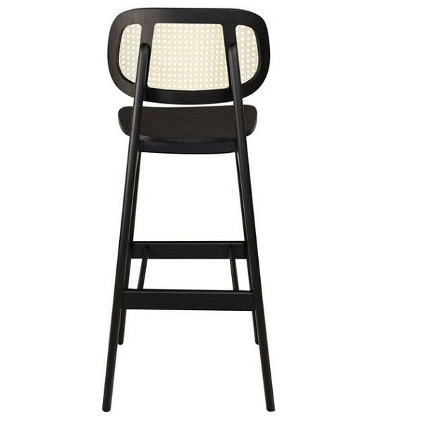 Relish Black Bar Stools - Back View