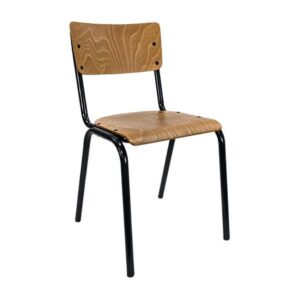 Varsity Oak Stacking Chairs