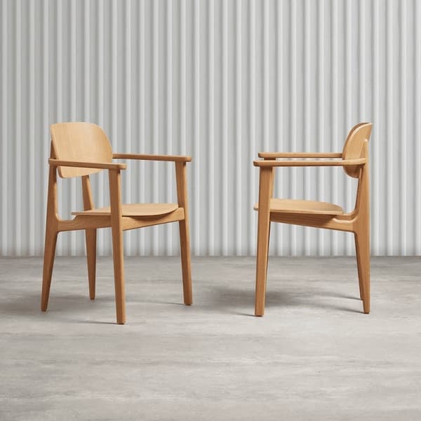 Relish Natural Oak Arm Chairs