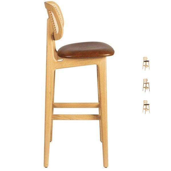 Relish Natural Oak Bar Stools