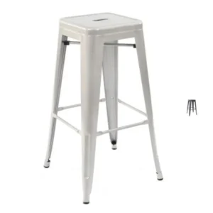 Paris In / Outdoor Metal Mid or Bar High Stools