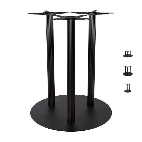 Boston Fluted Extra Large Round Table Bases